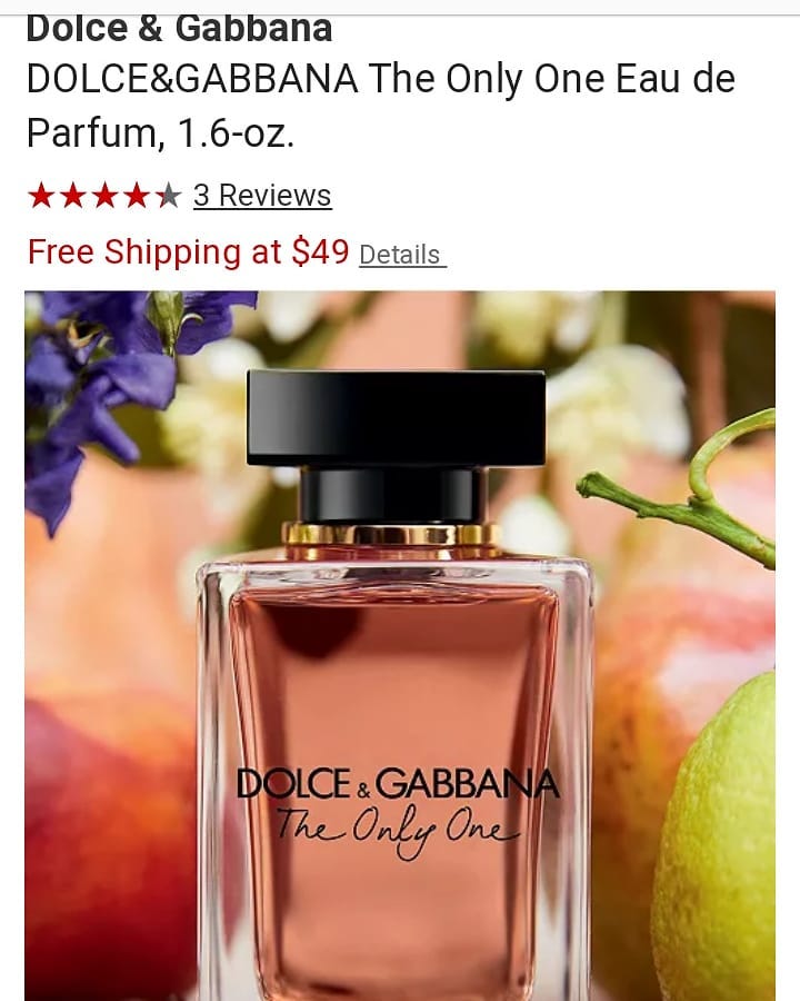 dolce and gabbana the only one superdrug